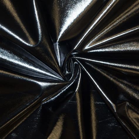 black metallic spandex fabric|cotton spandex print fabric.